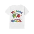 thumbnail image 3 of Boy's/Girls Back To School Theme Cotton Graphic Tees, Back To School Clothes Girls, Summer Tops With Fun School Characters, Gift For First Day of School, Cute, Playful, Kid-Friendly Kids Clothes Girl, 3 of 6