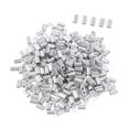 thumbnail image 6 of 300 Pack Of Aluminium Fishing Crimps Double Barrel Crimp Sleeves 0.8mm, 6 of 8