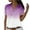 White, variant on Fesfesfes Womens Oversized T Women Short Sleeve V-Neck Lapel Print Blouses Summer Casual Tops Womens Tunic Tops 16(XXXXL)