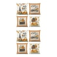 thumbnail image 3 of Inteprter 4 pack/lote funda de almohada y duradera para una acogedora decoración de ambiente festivo de Halloween en casa fácil de cuidar Type2 NO2, 3 of 6