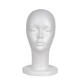 thumbnail image 2 of Mannequin Female Neck Head Model Hair Hat Wig Glasses Stand Display, 2 of 4