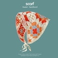 thumbnail image 3 of SUNSIOM Foulard Tricoté au Crochet pour Femmes, Bandeau Triangle Coloré Accessoires de Mode, 3 of 8