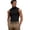 AA Black, variant on High Neck Ribbed Tank Top Men Sleeveless Muscle Tee Solid Color Striped Gym Slim Fit Clubwear Base Layer