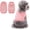 Pink, variant on Dog Sweater, Knitted Heart Pattern Puppy Sweaters for Small Medium Large Dogs, Girl Boy Autumn/Winter High Elasticity Comfortable Pet Clothes, Christmas Holiday New Year Pet Outfit 1Pack