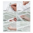 Fridge Drawer Organizer Xinhuaya Mini Storage Box, PullOut, Under