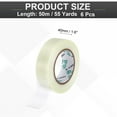 thumbnail image 2 of Strapping Tape, 6 Roll 1.6 Inch x 55 Yards Reinforced Packing Tape Filament Tape Heavy Task Packing Tape Striped, 2 of 6
