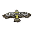 thumbnail image 2 of Cometa grande con forma de pájaro, fácil de volar, 160 cm de largo, cometa profesional de una sola línea para deportes. Forma De Águila Negra, 2 of 9