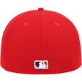 thumbnail image 4 of Men's New Era Red St. Louis Cardinals 9/11 Memorial Side Patch 59FIFTY Fitted Hat, 4 of 6