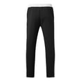 thumbnail image 5 of Mens Athletic Track Pants with Side Stripe Loose Fit Drawstring Waistband Lightweight Sports Trousers for Training Running Gym, 5 of 7