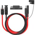 thumbnail image 1 of HAYAN Solar Panel Connectors to SAE Adapter Cable 10AWG, Solar Extension Cable with SAE Polarity Reverse Adapter 10FT Solar Connector Adapter for RV Solar Panels Caravan Car Battery Charger Kit, 1 of 1