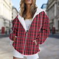 thumbnail image 2 of Xudanell Oversized Zip up Hoodie for Women Floral Butterfly Print Fall Sweatshirt Workout Drawstring Jackets Cute Clothes Light Yellow XL, 2 of 4