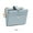 blue, variant on RFID Anti-theft Women's Short Wallet Simple Ultra-thin Bifold Coin Purse Multifunctional Keychain Zipper Card Holder Card Storage