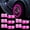 Pink, variant on 20 PCS Universal Fluorescent Tire Valve Caps, Luminous ABS Air Valve Covers for Car, Truck, SUV, Motorcycle and Bike Tires