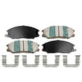 thumbnail image 3 of Detroit Axle - Front Brakes Brake Pads w/Hardware Replacement for Hyundai Santa Fe XG300 XG350 Fits select: 2004 HYUNDAI SANTA FE GLS/LX, 2003 HYUNDAI SANTA FE GLS, 3 of 7