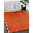 thumbnail image 2 of Ahgly Company Indoor Rectangle Mid-Century Modern OrangeRed Orange Oriental Area Rugs, 4' x 6', 2 of 6