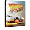 Pre-Owned - BACK TO THE FUTURE 30th Anniversary Complete Trilogy Steelbook (4-disc Blu-ray + Digital HD) [Target Exclusive with Bonus Disc; Limited Edition]