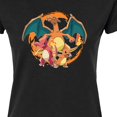 thumbnail image 3 of Pokémon - Fire Spin - Juniors Fitted Graphic T-Shirt, 3 of 5