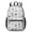Game Controller White, variant on Game Controller Black Pattern 17" School Backpacks for Teens,Waterproof Oxford Fabric,S-Shape Padded Straps for School,Travel,Hiking,Camping