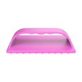 thumbnail image 4 of Hot Dog Slicing Tool de salchichas Hornear de manera uniforme Rebanadora de jamón de silicona multifuncional Portátil para BBQ Party Hot Dog rosa Soledad Cortador de spam, 4 of 9