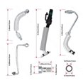 thumbnail image 5 of For Turbo Oil Return Drain & Oil Feed Pipe Kit Cruze Sonic Trax Encore 1.4L 4Pc, 5 of 8
