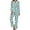 Style-2, variant on Women's Pajama Sets Nutcracker Poinsettia Leaves Long Sleeve Lounge Sets Pjs Sleepwear with Pockets
