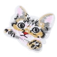 thumbnail image 3 of Embroidery Cloth Stickers, Embroidered Motif Applique, Special For Shoes Coats, 3 of 8