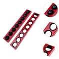 thumbnail image 2 of Lipstore Wall Mount Pool Cue Rack Display Shelf Traditional Supplies Retro Design 2 Piece, 2 of 8