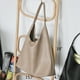 thumbnail image 4 of Hobo Bag HOXIS Bolso de hombro de piel vegana suave nude, 4 of 6