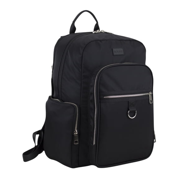 Bodhi Athleisure Luxe Essential Backpack with Trolley Sleeve, Black
