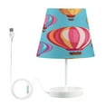 thumbnail image 2 of Cartoon Hot Air Balloon Desk Lamp LED Table Nightstand Lamps with 3 Color Temperatures for Home Bedroom Living Room Decor 6x11, 2 of 8