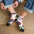thumbnail image 3 of Naloa Mushroom Ankle Socks for Women Non Slip Socks No Show Socks Classic Low Cut Casual Socks Casual Socks, 3 of 7
