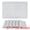 Silver, variant on Unique Bargains 6Pcs Plastic Placemats Table Mats Red 17.7" x 11.8"