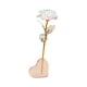 thumbnail image 3 of Rosa colorida de lámina de oro con luz LED | Rosa Eterna Preservada | Regalo romántico de rosa de aleación | Día de San Valentín | Navidad | Aniversario | 23x8cm | Elegante caja de regalo, 3 of 7