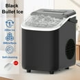 thumbnail image 2 of Commercial Ice Maker Portable with Automatic Cleaning Function Produces 26 Pounds of Ice in 24 Hours and 9 Ice Cubes in 6 Minutes Suitable for Home Kitchen and CampingDimensions11.77 * 11.24 * 8.90in, 2 of 10