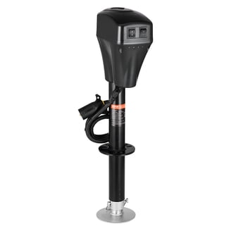 BULLDOG 182804 HD Square Heavy Duty Trailer Jack, 12,000 lbs