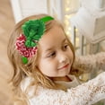 Christmas Flash Bow Stretch Headband Elastic Headband Children Headband