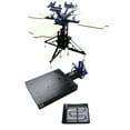 thumbnail image 2 of Techtongda 3 Color Screen Printing Kit Rotary Screen Printing Press Machine With 4 Station #006889, 2 of 8
