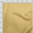 thumbnail image 3 of oneOone Cotton Poplin Yellow Fabric Alphabet Sewing Material Print Fabric By The Yard 42 Inch Wide, 3 of 4