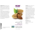 thumbnail image 2 of Aceite de Almendras NOW 473 ml, 2 of 3