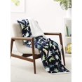 thumbnail image 1 of Kids Ultra-Soft Micromink Sherpa Blanket - Throw, Dinosaur Squad, 1 of 6