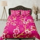 thumbnail image 1 of Flor de cerezo rosa Juego de funda nórdica, colcha floral Dormitorio Juego de cama, 1 of 4
