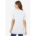 thumbnail image 2 of Woman Within Plus Size Perfect Crewneck Tunic, 2 of 6