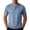 Blue, variant on hotojiny Men's Henley Shirt Comfortable Short Sleeve T-Shirt Lightweight Solid Color Basic Tees Casual Summer Tops for Big and Tall