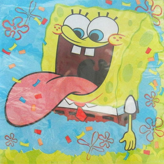 SpongeBob SquarePants 'Confetti' Lunch Napkins (40ct)