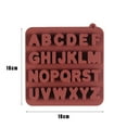 thumbnail image 3 of Molde de Silicona Wmkox8yii 26 Letras Inglesas para Chocolate, 3 of 9