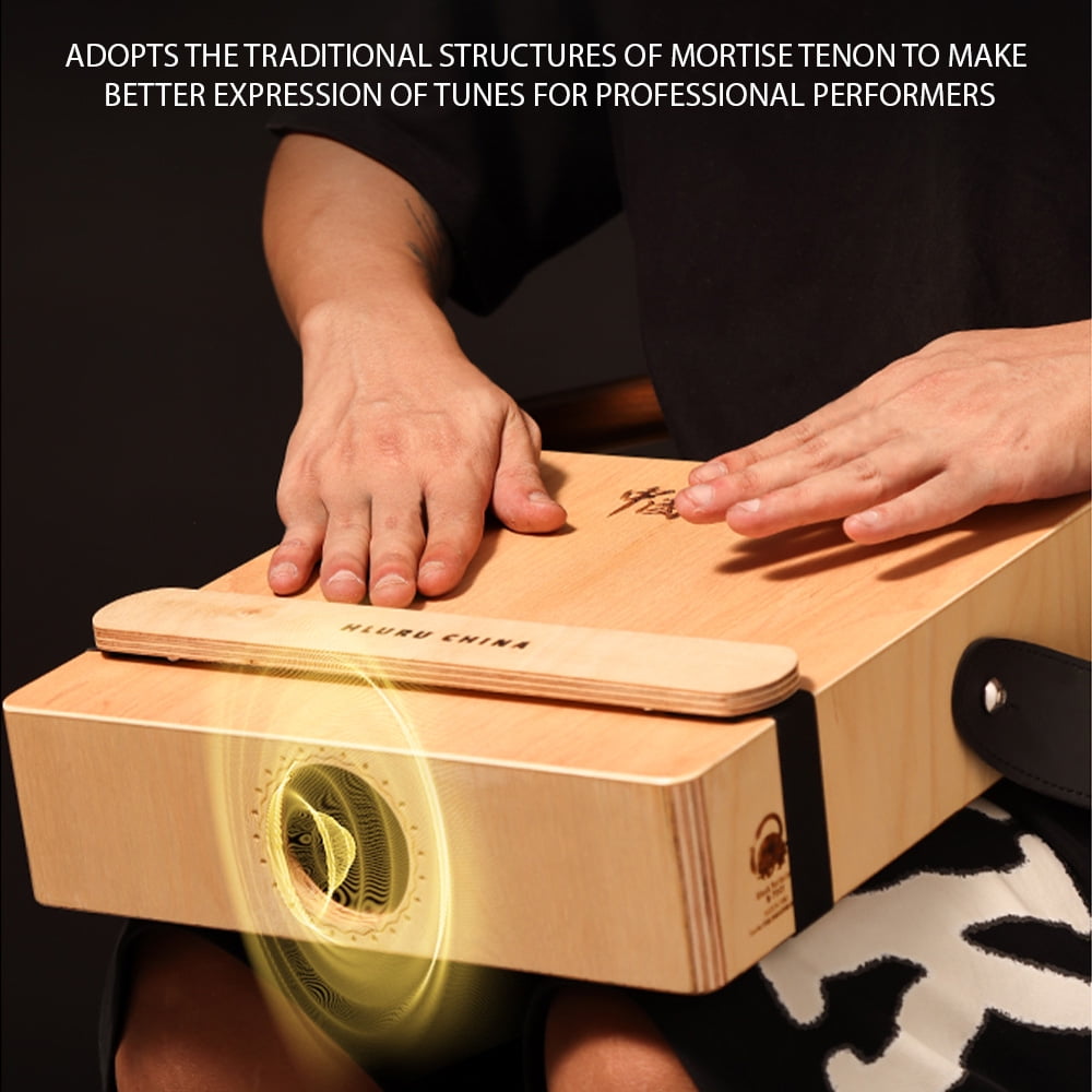 Percussion Instrument,Adjustable Portable Box Percussion With Adjustable Box Drum Party With Adjustable Portable Drum Party Hand Portable Box Drum 3-in-1 Flat Hand Wooden Drum 3-in-1 Buzhi