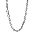 thumbnail image 1 of 14k White Gold 3Mm Forsantina Chain Necklace 18", 1 of 4