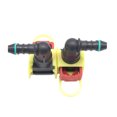 thumbnail image 4 of 9.49mm ID6 90° Car New Fuel Line Hose Pipe Coupler Quick Release Connector 2PCS, 4 of 5