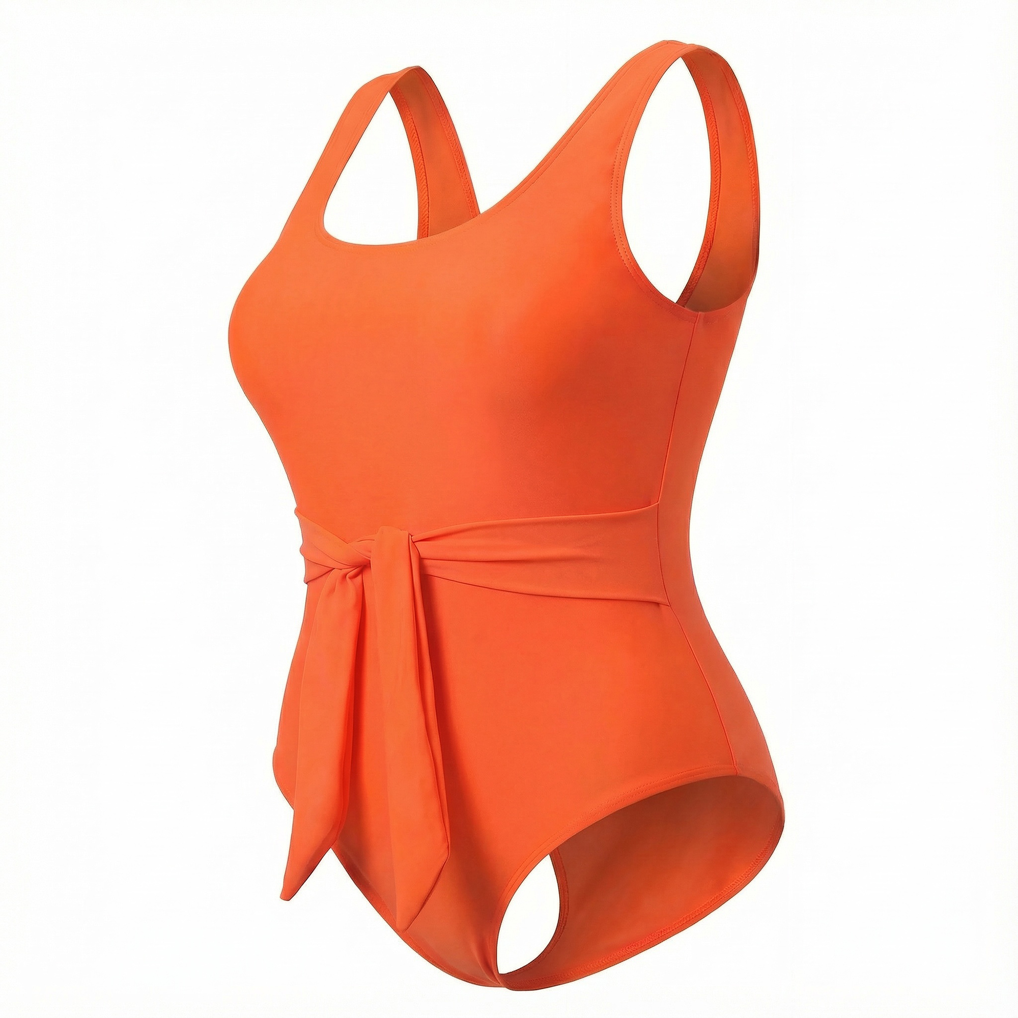 DARING DIVA Women's Plus Bikini Swimwear Flattering Bathing Suits 1X Orange