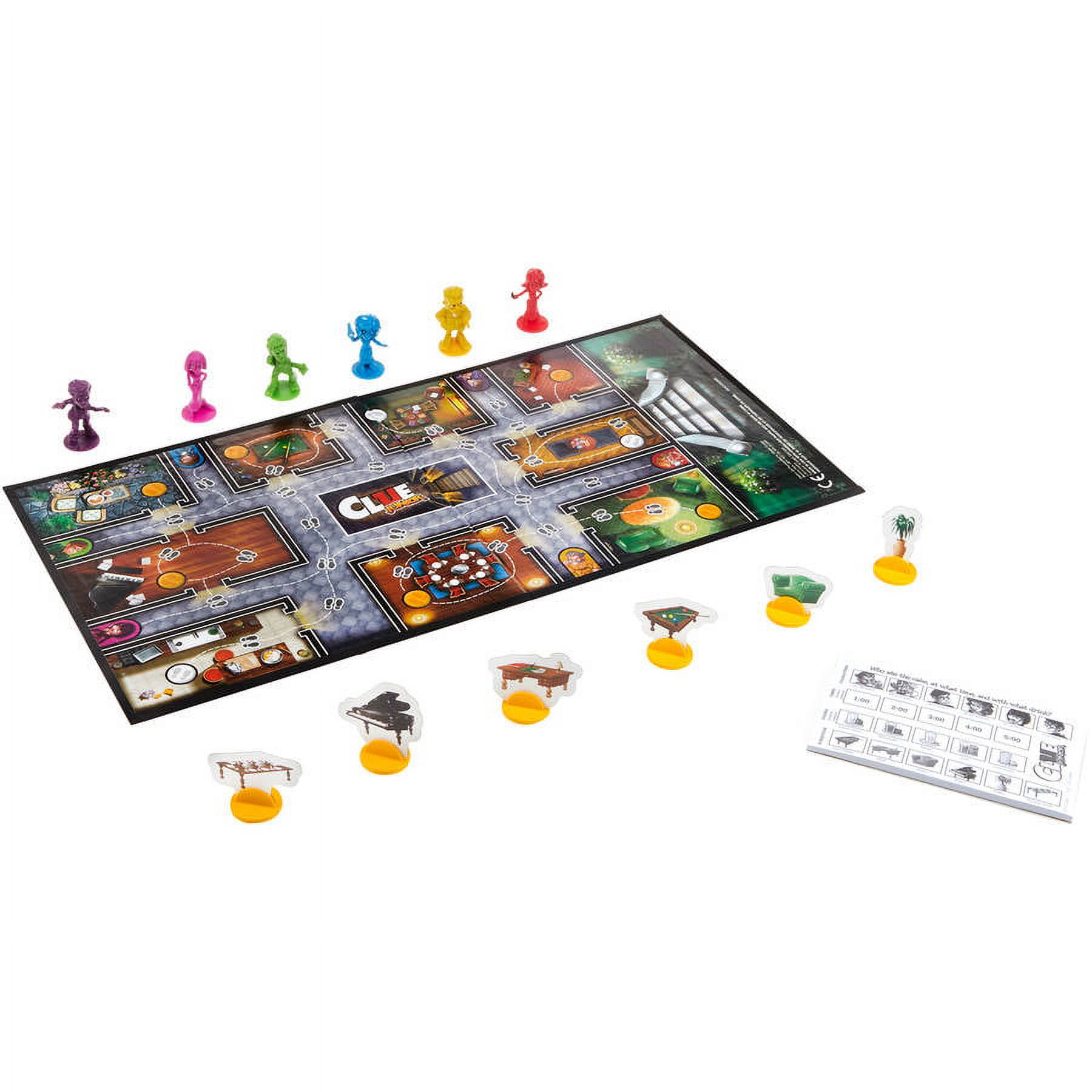 Clue Jr. Board Game; Clue Game for Younger Kids; Mystery Game for Kids; Kids Board Games; Junior Games - image 2 of 11